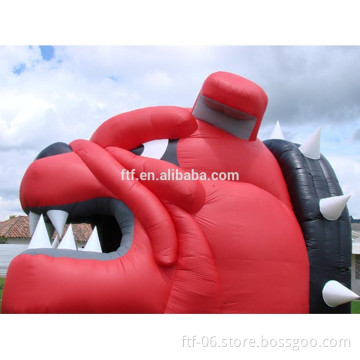Top Sale Inflatable Tiger Helmet For Advertising